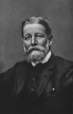 Portr�t von Bernhard Studer-Steinh&auml;uslin
